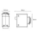 Brilliant Lighting Lighting Smart WIFi Trailing Edge Dimmer Mech in White Lights-For-You 20967