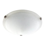 Brilliant Lighting Lighting Spirelet Flush Ceiling Light 60w in Brushed Chrome Lights-For-You 17950/13