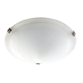 Brilliant Lighting Lighting Spirelet Flush Ceiling Light 60w in Brushed Chrome Lights-For-You 17950/13