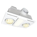 Brilliant Lighting Lighting Supernova-II 3-in-1 Bathroom Mate - 2+1 CCT LED Light in White Lights-For-You 20748/05