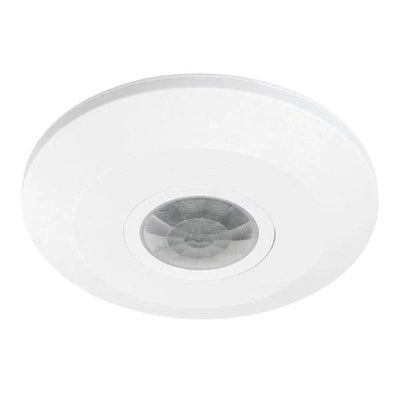 Brilliant Lighting Lighting Techno-Scan 360° Surface Mounted PIR Security Sensor w/ Remote in White Lights-For-You 20049/05