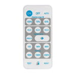 Brilliant Lighting Lighting Techno-Scan 360° Surface Mounted PIR Security Sensor w/ Remote in White Lights-For-You 20049/05