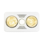 Brilliant Lighting Lighting VELOCITY-II 2+1 Bathroom Mate 9w 4200k in White Lights-For-You 20353/05