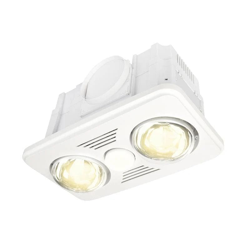 Brilliant Lighting Lighting VELOCITY-II 2+1 Bathroom Mate 9w 4200k in White Lights-For-You 20353/05