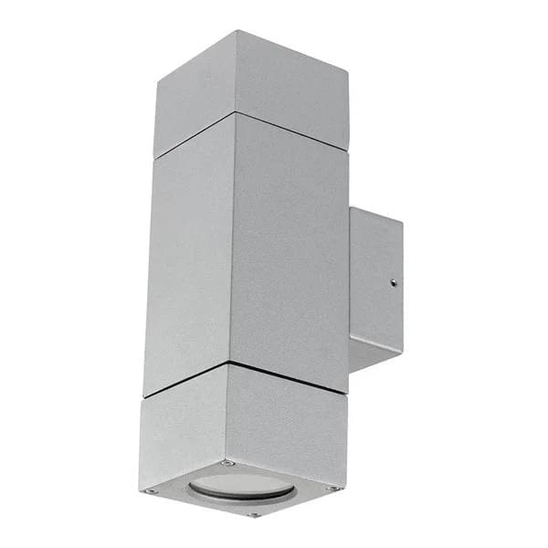 Brilliant Lighting Outdoor Up/Down Wall Lights Prairie Up/Down Exterior Wall Light in Charcoal or Silver Lights-For-You 17952/11