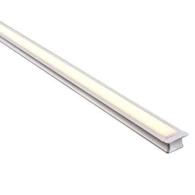 25mm x 16mm Silver Deep Square Winged Aluminium LED Profile Havit Lighting -