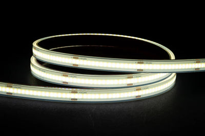 HV9761-IP67-320-5K - 9.6w IP67 24v DC 5500K COB Dotless LED Strip