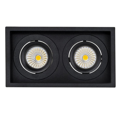 190mmx100mm LED Downlight 26w Black, White CCT CRI 90+ HCP-81XX1113 Havit Commercial