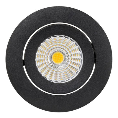 72mm LED Downlight 17w Black, White CCT CRI 90+ HCP-81XX0617 Havit Commercial