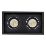 190mmx100mm LED Downlight 12w Black, White CCT CRI 90+ HCP-81XX1106 Havit Commercial