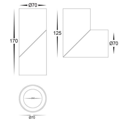 Surface Mounted LED Downlight 12w Black, White CCT HCP-8821204, HCP-8831204 Havit Commercial