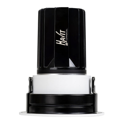 70mm LED Downlight 13w Black, White CCT CRI 90+ HCP-81X51313 Havit Commercial