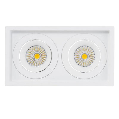 190mmx100mm LED Downlight 34w Black, White CCT CRI 90+ HCP-81XX1117 Havit Commercial