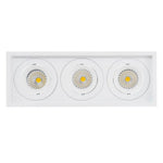 280mmx100mm LED Downlight 51w Black, White CCT CRI 90+ HCP-81XX1217 Havit Commercial