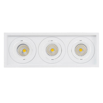280mmx100mm LED Downlight 51w Black, White CCT CRI 90+ HCP-81XX1217 Havit Commercial