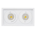 190mmx100mm LED Downlight 18w Black, White CCT CRI 90+ HCP-81XX1109 Havit Commercial
