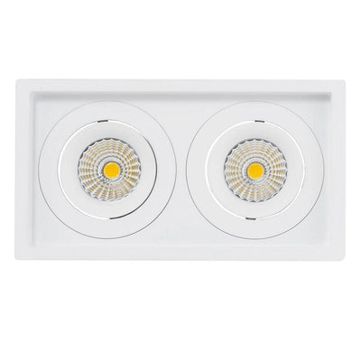 190mmx100mm LED Downlight 18w Black, White CCT CRI 90+ HCP-81XX1109 Havit Commercial