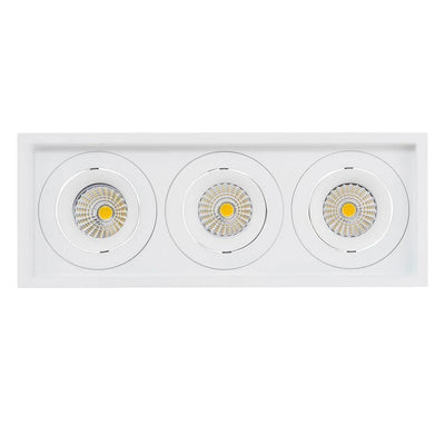 280mmx100mm LED Downlight 18w Black, White CCT CRI 90+ HCP-81XX1206 Havit Commercial