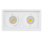 190mmx100mm LED Downlight 26w Black, White CCT CRI 90+ HCP-81XX1113 Havit Commercial
