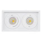 190mmx100mm LED Downlight 12w Black, White CCT CRI 90+ HCP-81XX1106 Havit Commercial