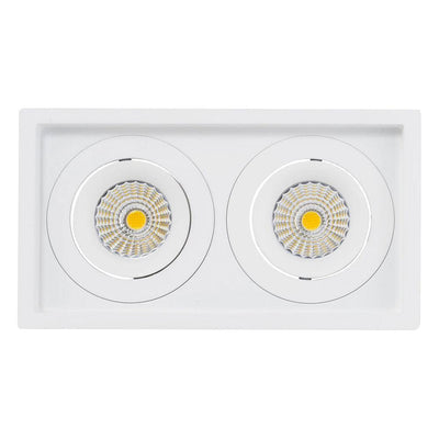 190mmx100mm LED Downlight 12w Black, White CCT CRI 90+ HCP-81XX1106 Havit Commercial