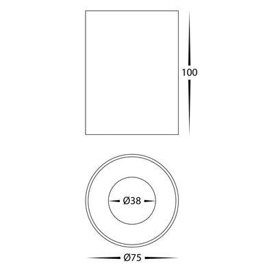 Surface Mounted LED Downlight 7w Black, White CCT CRI 90+ HCP-89X0724 Havit Commercial