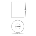 Surface Mounted LED Downlight 18w Black, White CCT CRI 90+ HCP-89X1824 Havit Commercial