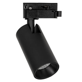 Single Circuit LED Track Light 9w Dimmable Black or White Havit Commercial - HCP-10X0901