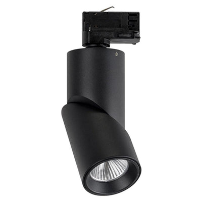 Three Circuit LED Track Light CCT 12w Rotatable Black/White Havit Commercial - HCP-10X2201
