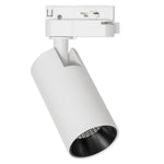 Single Circuit LED Track Light 9w Dimmable Black or White Havit Commercial - HCP-10X0901
