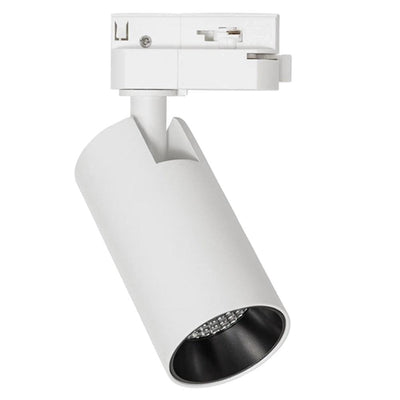 Single Circuit LED Track Light 9w Dimmable Black or White Havit Commercial - HCP-10X0901