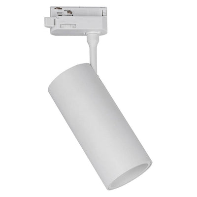 Single Circuit LED Track Light 20w Dimmable in Black or White Havit Commercial - HCP-1022001, HCP-1032001