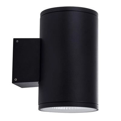 2x 12w Outdoor Up & Down LED Wall Light in Black or White Havit Commercial -  HCP-21X244