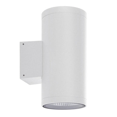 2x 8w Outdoor Up & Down LED Wall Light in Black or White Havit Commercial -  HCP-21X164