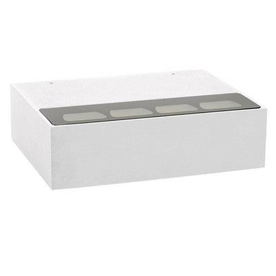Aluminium LED Wall Washer Triac Dimmable 10w in Black/White Havit Commercial - HCP-23X1002