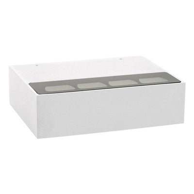 Aluminium LED Wall Washer Dali Dimmable 10w in Black/White Havit Commercial - HCP-23X1004