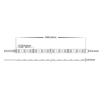 12w 24v DC 180LED RGB IP20 LED Strip Light Havit Commercial - HCP-3426350
