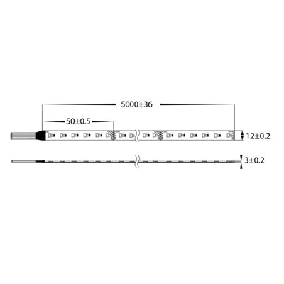 20w 24v DC 240LED RGB + 3000k IP54 LED Strip Light Havit Commercial - HCP-3456251