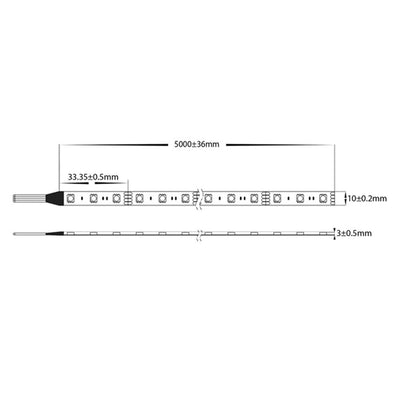12w 24v DC 180LED RGB IP54 LED Strip Light Havit Commercial - HCP-3456350