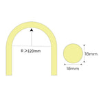 14.4w HaviFlex Flexible Neon LED Strip Light 360° Havit Commercial - HCP-36618183