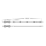 9.6w 24v DC 480LED Blue IP67 CSP LED Strip Havit Commercial - HCP-3965969