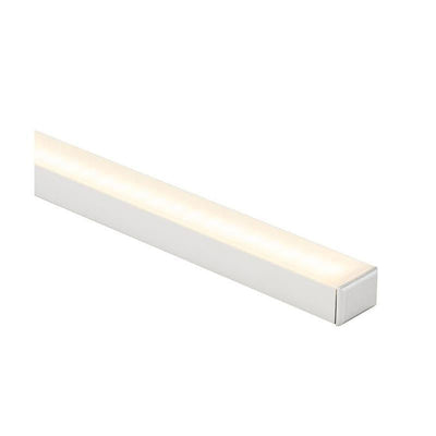 Shallow Square Aluminium Profile IP20 in Silver/Black/White Havit Commercial