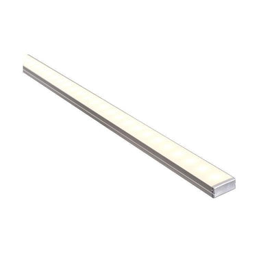 Shallow Square Aluminium Profile IP20 in Silver/Black/White Havit Commercial