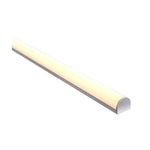 Aluminium Profile Square or Rounded Diffuser in Silver Havit Commercial