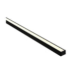 Shallow Square Aluminium Profile IP20 in Silver/Black/White Havit Commercial
