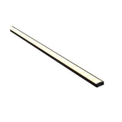Shallow Square Aluminium Profile IP20 in Silver/Black/White Havit Commercial