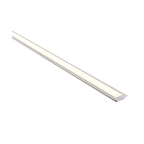 Recessed Square Aluminium Profile Shallow or Deep IP20 in Silver/Black/White Havit Commercial