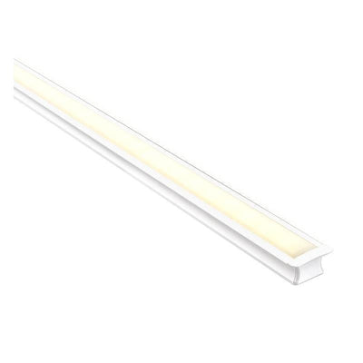 Recessed Square Aluminium Profile Shallow or Deep IP20 in Silver/Black/White Havit Commercial