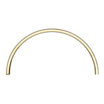32mm x 35mm Deep Curved Aluminium Profile Black Havit Commercial - HCP-4423235-X