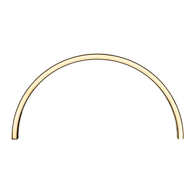 32mm x 35mm Deep Curved Aluminium Profile Black Havit Commercial - HCP-4423235-X